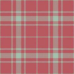 Vintage greenish grey Seamless Tartan with Cool light maroon accents Textile Design