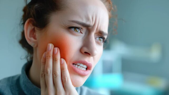 Mouth ache view: jaw throb, enamel damage, root infection, oral strain, tooth concern, bite shock, hygiene habit, gum issue, pulp irritation, clinic visit, facial spasm, female pain.