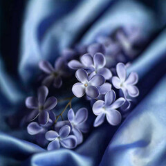 abstract background premium dark blue color with shimmer silk pure stain