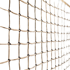 Fototapeta premium Volleyball Net isolated on white background