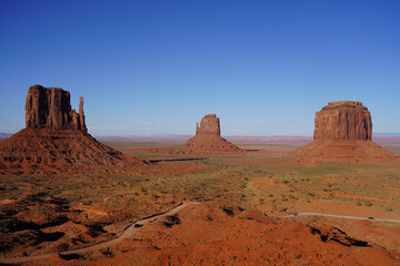 Monument Valley at sunset