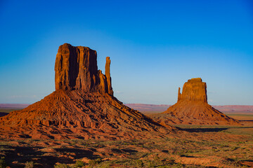 Monument Valley at sunset