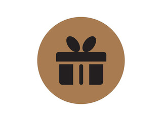 Gift box icon and illustration design vector design used in different graphic design 