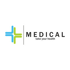 Obraz premium Health Medical Logo template vector