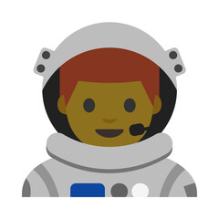 Astronaut, clipart, isolated on white background