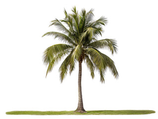 a palm tree on a white background