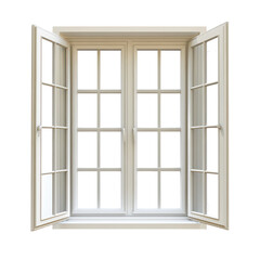 Fototapeta premium Window Frame isolated on white background