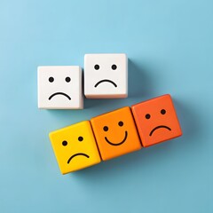 toy blocks isolated on white background