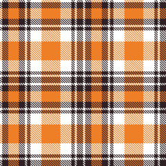Elegant Pastel white & Smoky very dark brown Seamless Tartan Textile Design