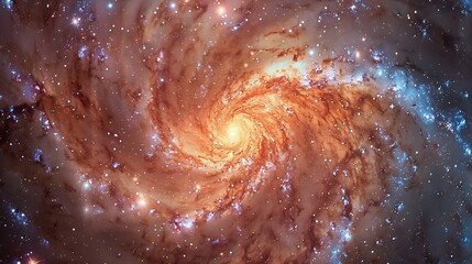 Cosmic galaxy background featuring bright swirling nebulae distant starlight ideal sci fi movie posters space travel websites digital campaigns aimed space enthusiasts and futuristic tech innovators