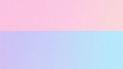 Fototapeta premium Simple abstract pastel image featuring pink and light blue colors