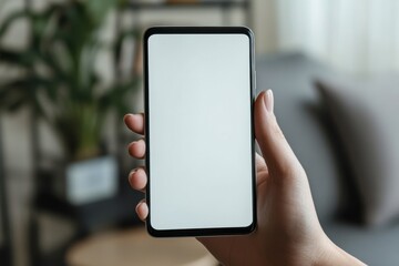 Engaging with technology in a cozy indoor setting during a leisurely afternoon