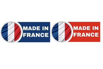 made in france, logo made in France, stamp made in France 