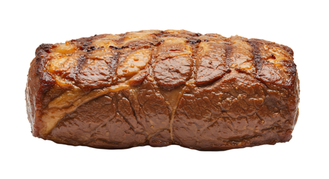 Freshly baked whole brown bread with distinctive crust and soft interior