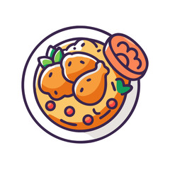  Digital Art of Andhra Chicken Curry