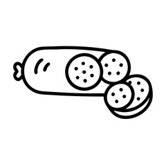  Andouille Sausage Illustration