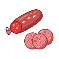  Digital Art of Andouille Sausage