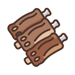  Illustration of Beef Short Ribs