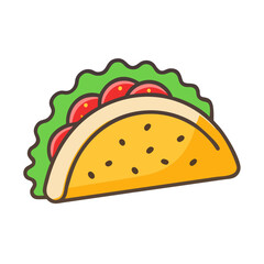  Digital Art of Beef Tacos