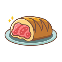  Illustration of Beef Wellington