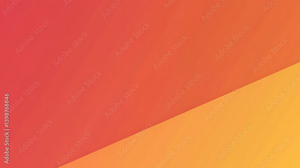 Poster A divided background featuring two gradient color blocks elegantly combined