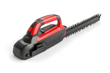 Fototapeta premium Electric Cordless Hedge Trimmer with Dual-Action Blades