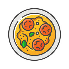 Fototapeta premium Delicious Malaysian Chicken Curry for Family Meals