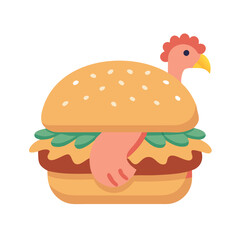  Savory Ostrich Burger with Special Seasoning