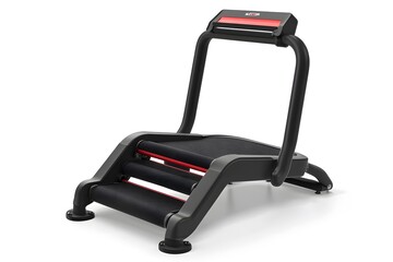 Fototapeta premium Foldable Compact Stair Stepper with Resistance Bands