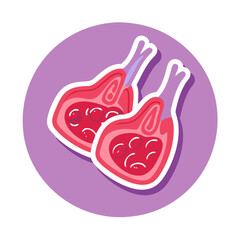 Obraz premium Flavorful Veal Chops for Dinner