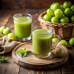  Amla (Indian Gooseberry) Juice with Ayurvedic Touch.