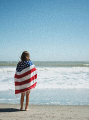 American Independence Day Flag