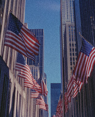 American Independence Day Flag