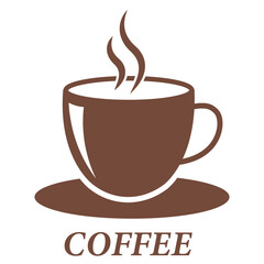 coffee cup icon set vector