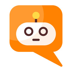Chatbot Flat Icon