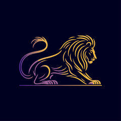 Tribal tattoo design featuring a lion in a floral and wild nature style with woman elements, ideal for logos, symbols, and decorative art