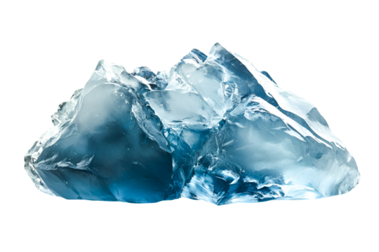 Glacial Iceberg Majestic Blue Winter Wonder Cold Serenity