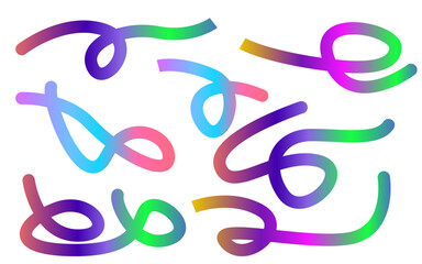 Abstract rainbow shapes set vector editable
Vector shapes figures abstract for background