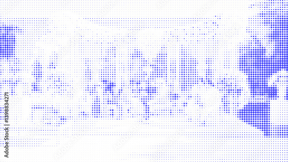 Poster abstract halftone colorful dots texture on a white background,multicolored dotted halftone