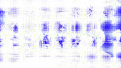 Abstract halftone colorful dots texture on a white background,Multicolored Dotted Halftone	