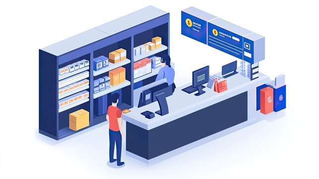 Smart payment solutions using biometric authentication, contactless payments, and digital wallets to ensure secure and efficient payment methods for consumers during online and in-store purchases.