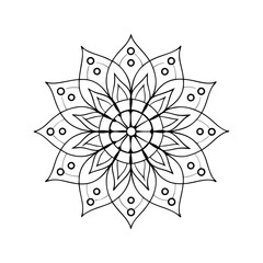 Elegant Mandala Vector Art & Icon Collection