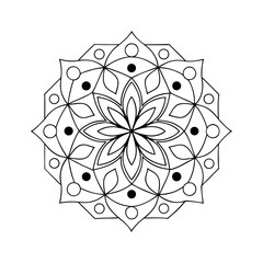 Elegant Mandala Vector Art & Icon Collection