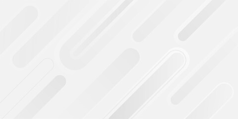 Abstract white background. Minimal geometric white light background abstract design. Suit for booklet, brochure, banner, poster, website, flyer, cover, corporate, backdrop. Vector illustration