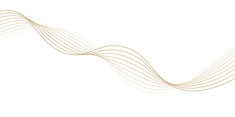 Dynamic gradient colorful flowing wave design element. Abstract wavy lines gradient vector line blend element.. smooth element swoosh speed wave line vector background, smooth and soft Wave flowing li