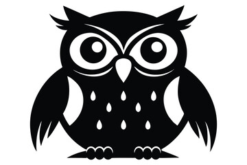 owl silhouette clipart