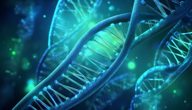 background with dna replication