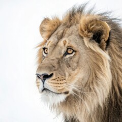 portrait of a lion
