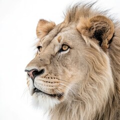 portrait of a lion