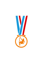 champion medaille escalade